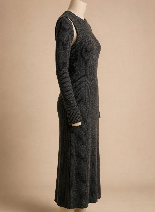 Dress Charcoal Knit