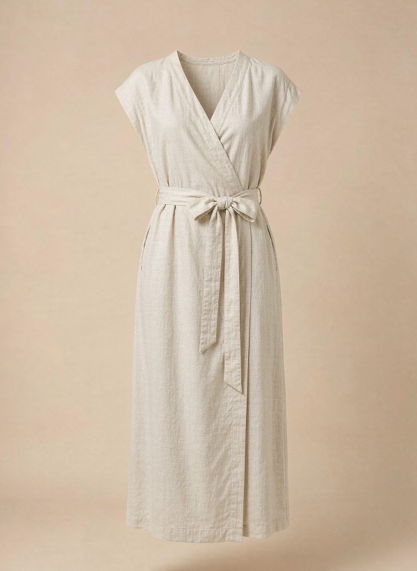 Dress Ivory Linen