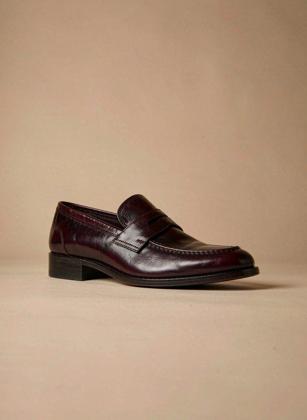 Shoe Bordeaux Loafer Shoe Bordeaux Loafer